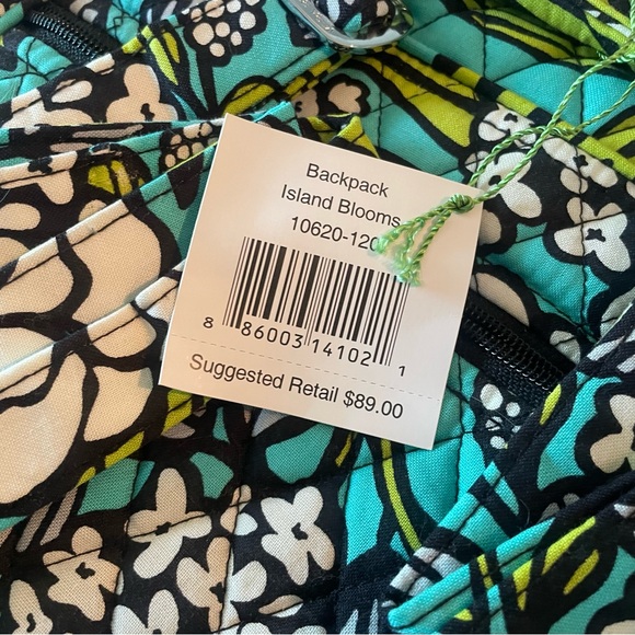 Vera Bradley Island Blooms Backpack - Picture 3 of 6